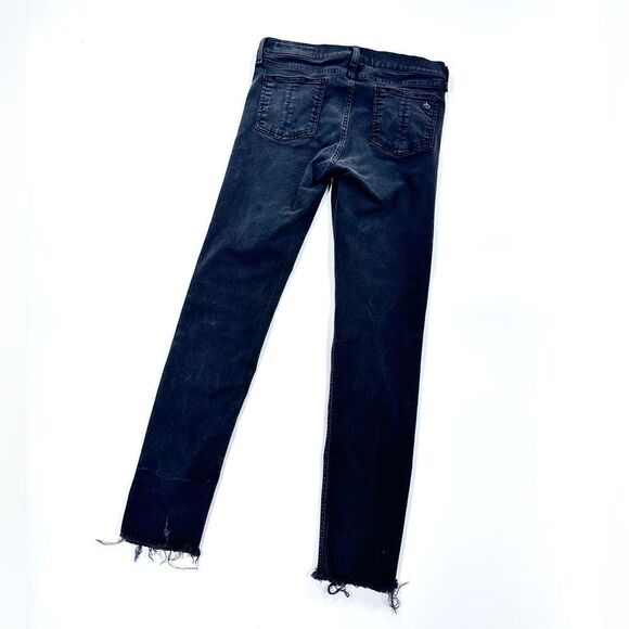 Rag and bone black skinny leg stretch jean 30 - Picture 2 of 11